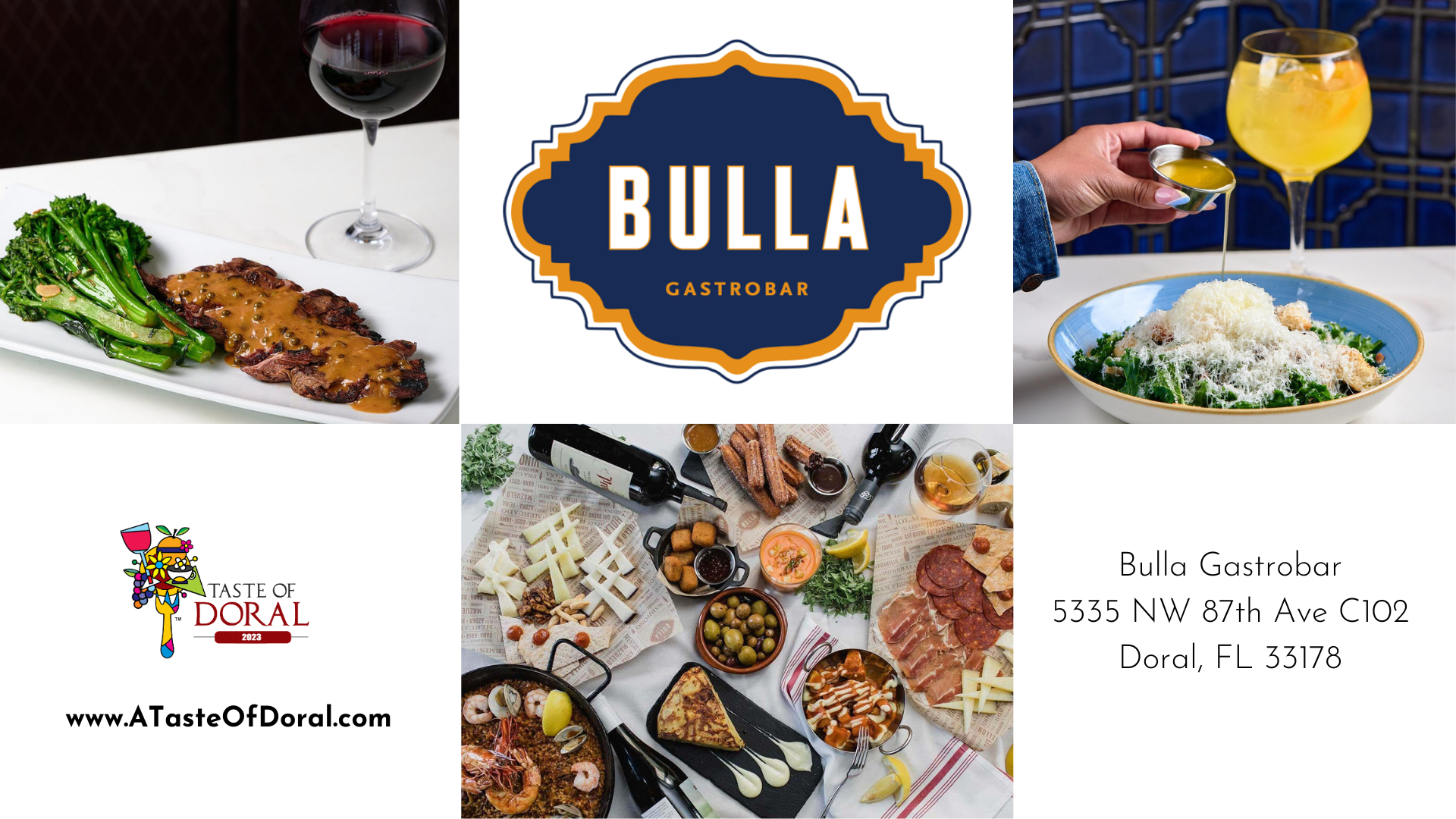 Bulla Gastrobar Taste of Doral Taste of Doral 2024 Doral