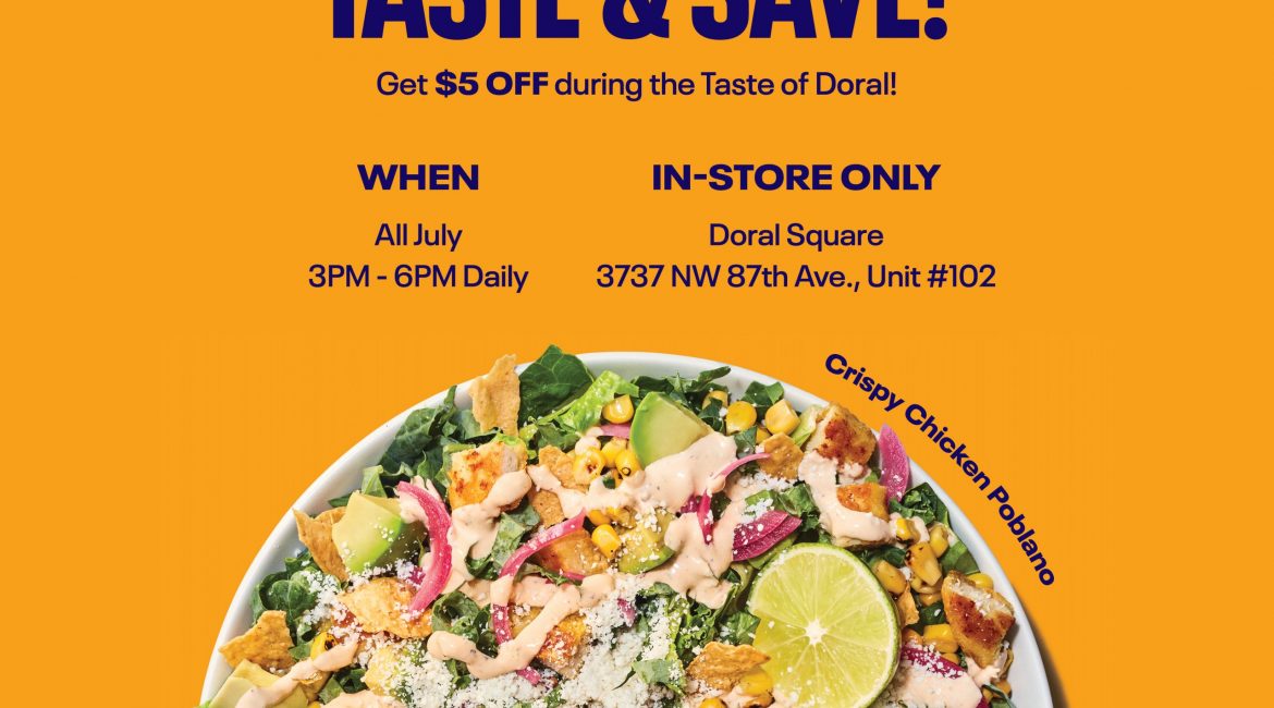 Just Salad – taste of Doral