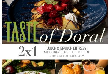 “Exclusive 2×1 Offer for Doral Restaurant Week at 107 Steak & Bar!”