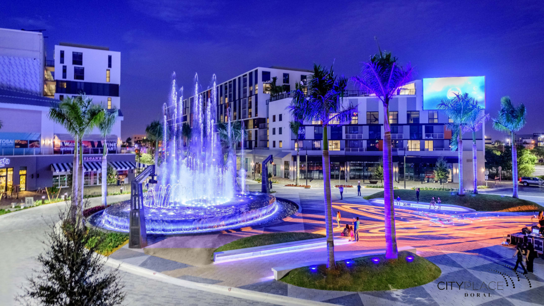 City Place Doral shopping and entertainment destination in Miami