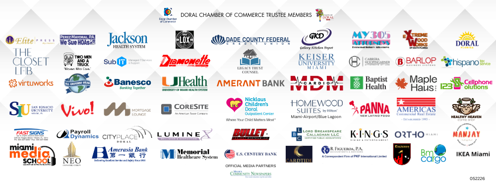 Doral Chamber Trustee Banner 052226